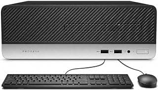 HB ProDesk 400 G5 SFF High Performance Business Desktop Computer, Six Core i5-8500 up to 4.1GHz, 8G DDR4, 256G SSDM2 NVMe+500GB HDD, 4K Support, DP, VGA, Windows 10 Pro 64 [Renewed]