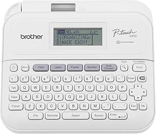 جهاز طباعة ملصقات للمنزل والمكتب P-Touch PT-D410 يدعم USB