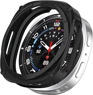 Case Compatible with Samsung Galaxy Watch 8 40mm, Shock Absorption and Anti-drop Pc Watch Frame Protective Covers