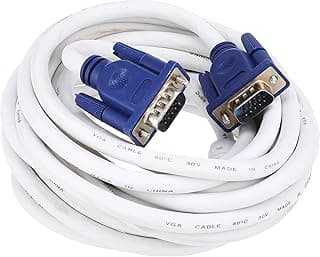 VGA Cable 5m, White