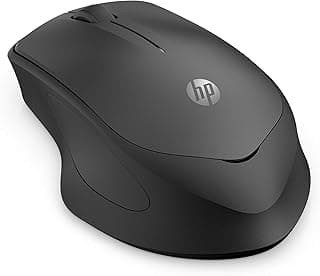 HP ماوس لاسلكي USB 280 اتصال 2.4 جيجاهرتز مصمم بشكل مريح يوفر راحة طوال اليوم مع بطارية تصل الى 18 شهر ضمان 3 سنوات اسود