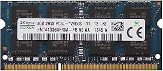 16 جيجابايت (2 × 8 جيجابايت)، 204 دبوس سوديم، DDR3 PC3L-12800، 1600MHz