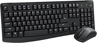 رابو ماوس وكيبورد ضوئي لاسلكي X1800Pro AR اسود