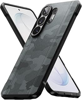 Onyx Alpha for Samsung Galaxy S26 Ultra Case [Secure Grip] Lightweight Shockproof Protective Cover with Rugged Bumper - Camo Black