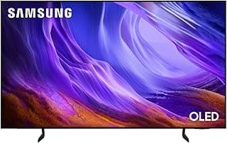 سامسونج تلفزيون OLED 4K مقاس 65 بوصة، S85H، 4K، معالج كوانتوم عصبي، ترقية كيو سيمفوني، محتويات مجانية من سامسونج TV بلس، مؤمن بواسطة نوكس، QA65S85HAEXEGG (موديل 2026)