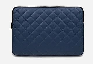 15.6 inch Laptop Sleeve Waterpoof Case for HP, Pavilion 15, HP ProBook 15, Acer/Predator/Aspire 3 5 15.6, Lenovo Dell Inspiron 15, ASUS MSI Computer Bag (navy blue)
