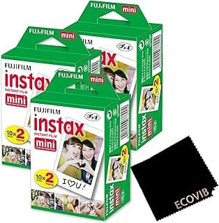 فيلم تصوير فوري وفيديو فوجي فيلم Instax Wide (2 × 10 ورقة)