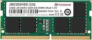 ترانسيند 32GB JM DDR4 3200 SO-DIMM 2Rx8 2Gx8 CL22 1.2 فولت JM3200HSE-32G , AH5523