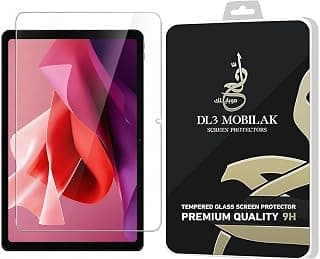 Dl3 Mobilak Screen Protector For Lenovo Tab P12 12.7 Inch/Idea Tab Pro/Yoga Tab Plus 2025 (12.7-Inch) Tempered Glass Film [HD Crystal Clear] [Easy Installation] [Scratch Resistant] [9H Hardness]