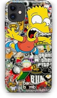 Simpson GTA Silicone Printed Case For iPhone 12