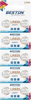 بطارية BESTON ليثيوم BST-LR920 AG6 (10pcs) قطع 2*5: حزمة من عشر بطاريات ليثيوم BST-LR920 AG6، (عبوة من 10 قطع)