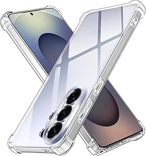 جراب سيليكون شفاف لموبايل سامسونج جالاكسي S26 الترا شبكة الجيل الخامس 5G مع زوايا واقية مقاومة للصدمات من جرابيست، تصميم نحيف ومرن من البولي يوريثين الحراري شفاف مقاوم للخدش
