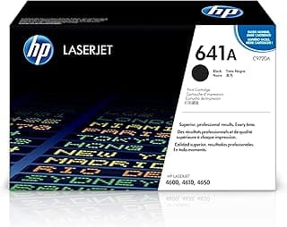 C9720A 641A Original LaserJet Toner Cartridge, Black, Pack of 1