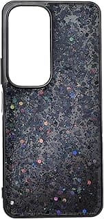 Glitter Plastic Phone Case for vivo Y19s 4G - Black