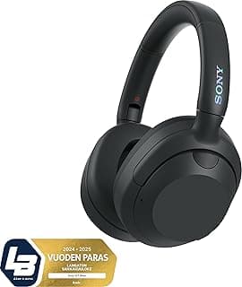 ULT WEAR - Wireless Noise Cancelling Headphones with ULT POWER SOUND, Ultimate Deep Bass, Clear Call Quality, Up to 30hr Battery Life, Alexa & Google Assistant, IOS & Android - Black