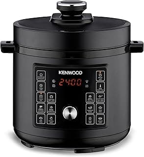 16 In-1 Electric Pressure Cooker 8L 1300W Multifunctional Programmable Multicooker With Safety Feature, 16 Smart Cook Programs, Manual Function For Personalised Recipes PCM95.000BK Black