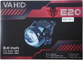 جهاز عرض ليزر ثنائي LED 3 انش E20 من فاهيد، شعاع عالي 72 واط، شعاع منخفض 80 واط