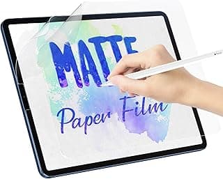 [2 Units] Screen Protector for iPad Air 5/4 10.9 Inch, iPad Pro 11 Inch 2022 2021 2020 2018, Matte Paper PET Screen Protector for Drawing-HD/Anti-Reflection/Anti-Blue Light/Anti-Fingerprint