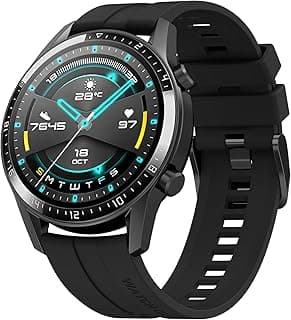 سوار 22mm لساعة هواوي GT2 46mm، سوار سيليكون بديل لساعة هواوي GT3/GT3 Pro/GT2 Pro