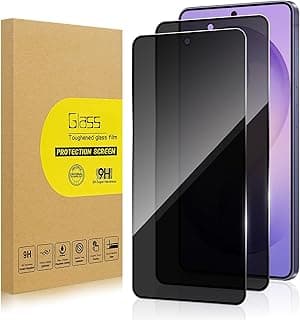 2 Pack Privacy Screen Protector for Samsung Galaxy S26 Ultra [Anti-Spy Tempered Glass][Fingerprint Unlock Support], Anti-Scratch, Bubble-Free,Protective 9H Glass for Samsung Galaxy S26 Ultra