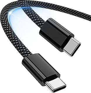 كابل من APCUWCQ بطول 3 متر نوع USB متوافق مع آيفون 15 برو و سامسونج جالاكسي S23 و آيباد برو