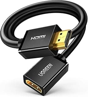 HDMI Male to Female Cable Black 3m 10145