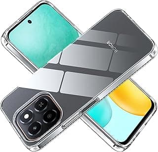 جراب لهاتف Honor X6C، جراب TPU ناعم ونحيف، جراب حماية سيليكون سائل فاخر لهاتف Honor X6C - شفاف