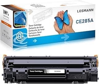 خرطوشة لطابعات اتش بي 85A CE285A واتش بي ليزر جيت برو P1005 وP1006 وP1102W وP1102 وM1132MFP وM1217NFW وM1212NF وM1213NF وM1132 وP1100 وM1136 وM12100 وM1212 وM1130 وM1134 من لوسمان، أسود، قطعة واحدة