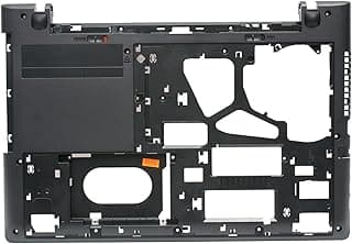غطاء قاعدة لابتوب FUGEN لجهاز لينوفو Ideapad G50 G50-30 G50-45 G50-70 G50-80 G60-80 Z50 Z50-80 Z50-70 لون أسود