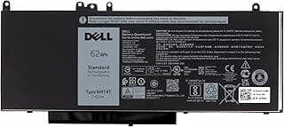 Battery 62Wh 4 Cell Latitude E5270 E5470 E5570 Precision 15 3510 P48F P62G P23T Type: 6MT4T 7V69Y TXF9M HK6DV K3JK9 CHWGG