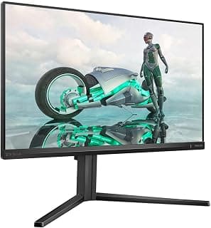 Evnia 24M2N3200A - 24 Inch FHD Gaming Monitor, 180Hz, 1ms, IPS, HDR10, FreeSync Premium, Gsync Compatible, Speakers, height Adjust (1920 x 1080,300 cd/m², HDMI 2.0 / DP 1.4)