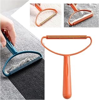 Portable Wood Lint Remover Manual Clothes Cleaning Fuzz Shaver, Restores Your Clothes and Fabrics Quick Epilator Wool Products Combing Suede Lint Blankets Lint Removal (Pink)