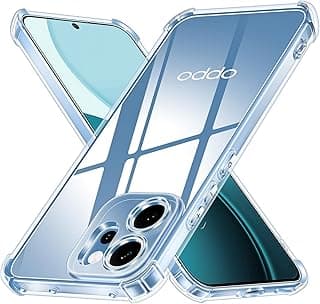 Case Compatible with Reno 15F Soft TPU Bumper Silicone Bumper Reinforced Corner Full Camera Protection Transparent Case Cover for Reno 15F
