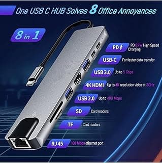 USB C HUB 8 in 1