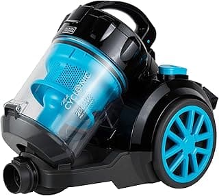 Black & Decker 1800W Bagless Cyclonic Canister Vacuum Cleaner Multi Color - Vm2080-B5