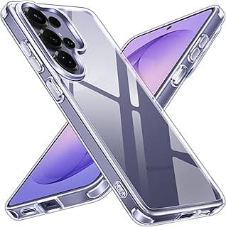 جراب شفاف مضاد للاصفرار لهاتف سامسونج Galaxy S26 Ultra 5G، [مضاد للصدمات بمعايير عسكرية]، حماية عالية وامتصاص للصدمات