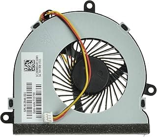 مروحة معالج للابتوب ديل Inspiron 15 3521/3537/15R/5521/5537/17/3721/3737/17R/5721/5737/P28F/Latitude 3540 (3-Pin, 12V DC, 1800 RPM, حديد، تبريد هوائي)