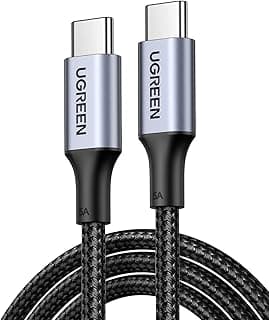 USB-C to USB-C 2.0 5A Alu Case with Braid 3m