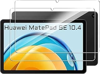 Fitudoos [2 Pezzi] Tempered Glass Screen Protector for Huawei MatePad SE 10.4 Inches, 9H Hardness, Transparent Screen Protector, Anti-Fingerprint, Anti-Glare, Scratch-Resistant
