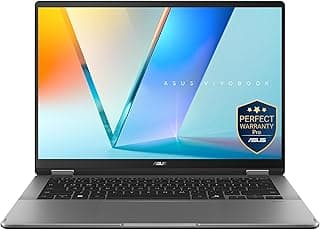 لابتوب فيفو بوك S14 فليب [TP3407SA-QL039W] انتل U7-256V/16GB LPDDR5 / 512GB SSD / انتل جرافيك/ويندوز 11 من اسس