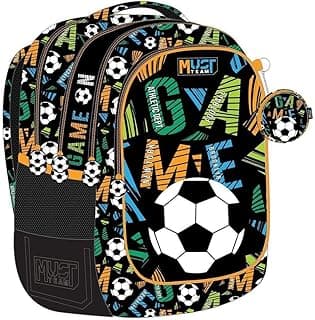 Must Team Multi Game On 4 Compartments Elementary School Backpack