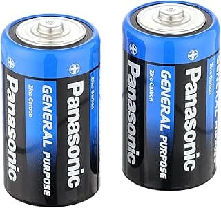 Panasonic batteries pack - size d x 2