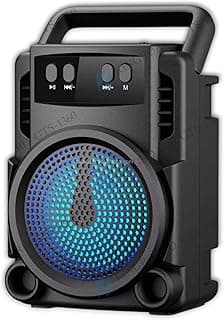 Speaker Wireless Portable Bluetooth Support Usb Stereo, Micro SD, AUX power that delivers high/quality sound -multicolor (GTS-1360)