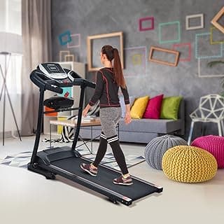 501D Multifunctional electric treadmill with electric massage belt from TrueFit and has a wonderful screen Motor DC power 2.5 hp and the device has a five-year warranty