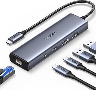 موزع محول USB من النوع سي إلى إيثرنت جديد من يوجرين