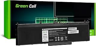 بطارية 04F5YV 4F5YV WJ5R2 للابتوب ديل لاتيتيود E5570 وديل بريسيجن 3510، بطارية بديلة سعة 5500 مللي أمبير في الساعة بقدرة 11.4 فولت من جرين سيل، أسود