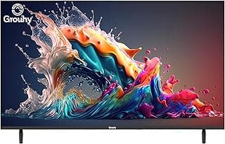 تلفزيون ال اي دي عالي الدقة HD مقاس 32 بوصة بدون إطار - طراز GLD32NAV2 من جروهى