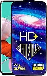 واقي شاشة HD+ تغطية كاملة مع إطار أسود متوافق مع Redmi Note 10 4G / Redmi Note 10s / Redmi Note 11 4G / Redmi Note 11s