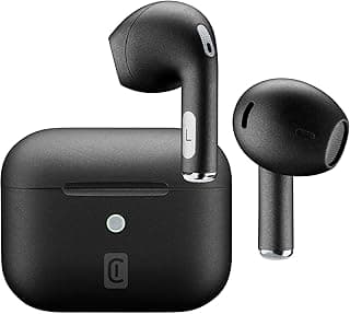 CRYSTAL TWS Bluetooth 5.0 Wireless In-Ear Earphones with Charging Case – Environment Noise Cancelling – Talk Time: 3.5 Hours – Charging: 1.5 Hours – Range: 10 m – Colour Black