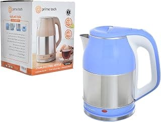 Stainless Steel Electric Kettle 2.5L Capacity Practical Kettle Perfect for Preparing Hot Drinks Fast Stainless Steel for Long Lasting Durability and Easy to Clean (Blue)